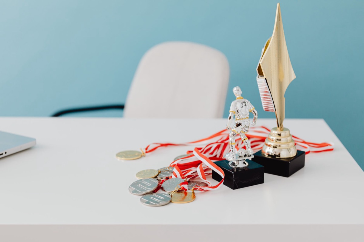 pfa trofee medaille